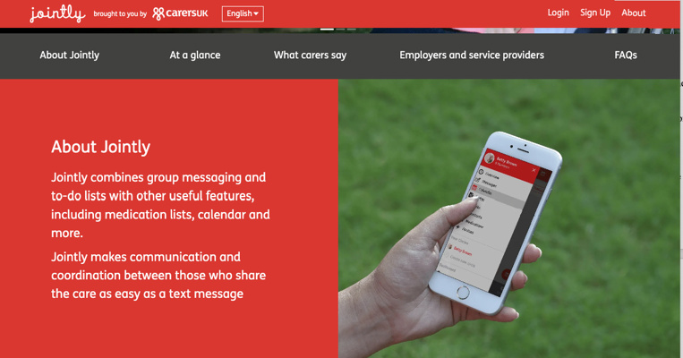 Image of jointly app with description